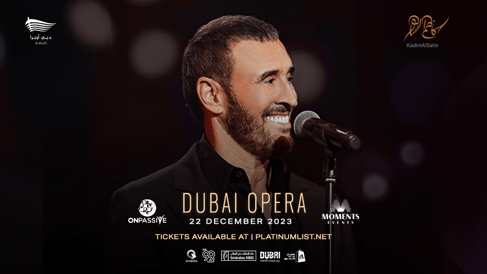 Kadim Al Sahir Live at Dubai Opera 2023