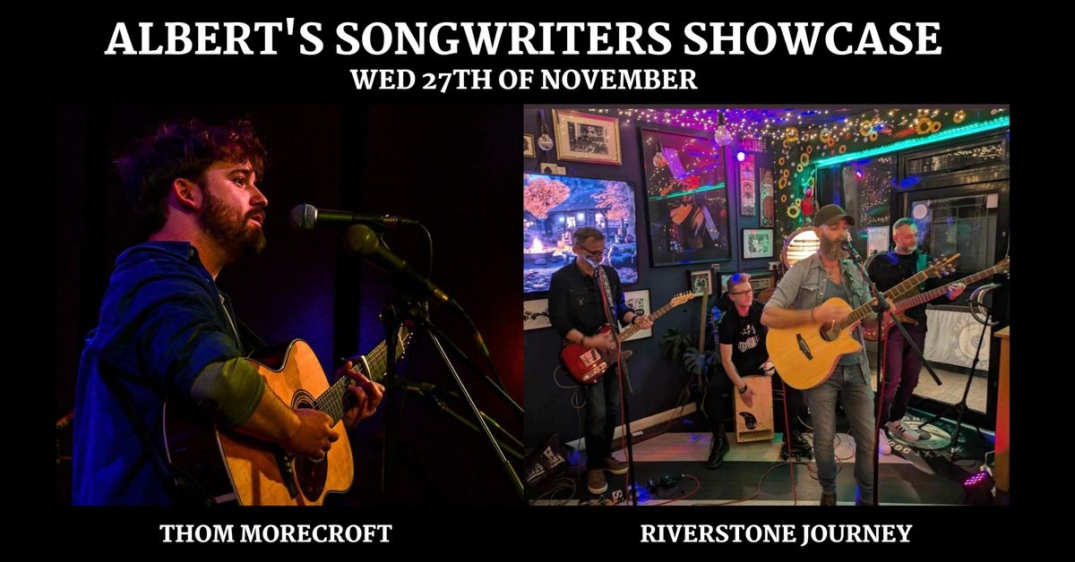 Thom Morecroft & Riverstone Journey | Albert's Shed Shrewsbury