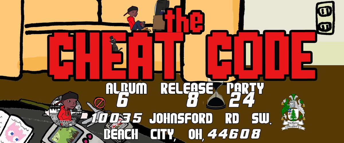 the Cheat Code album release party
