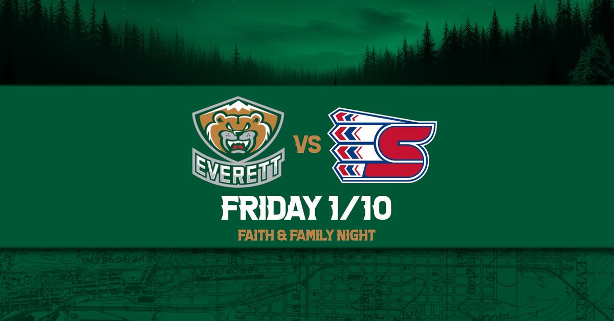 Everett Silvertips vs Spokane Chiefs