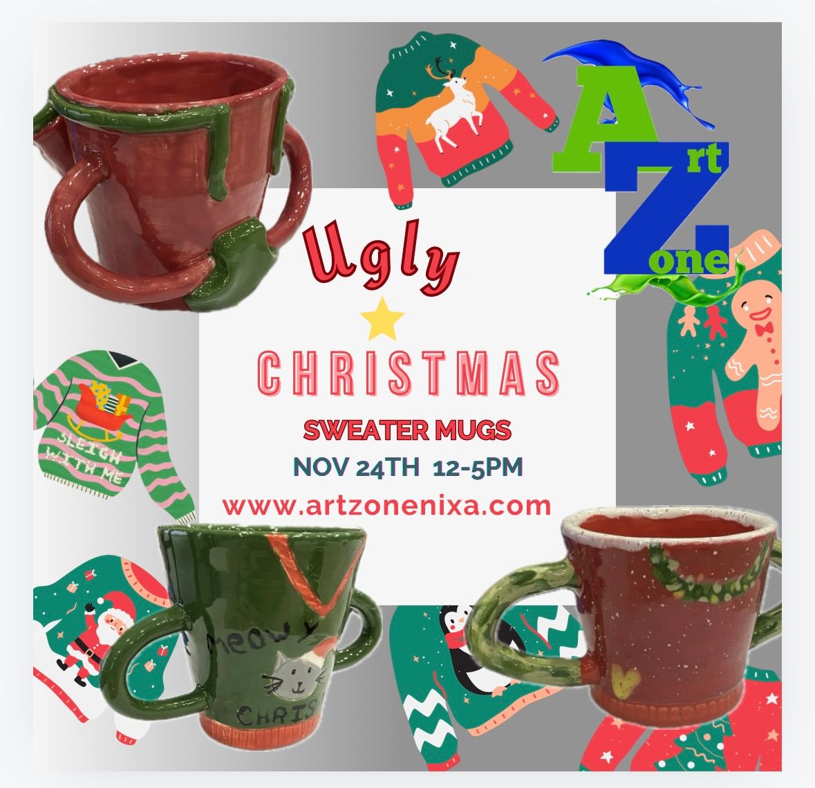 Ugly Sweater Mugs