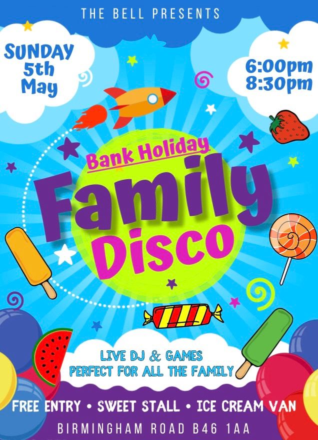 Bank Holiday Family Disco 