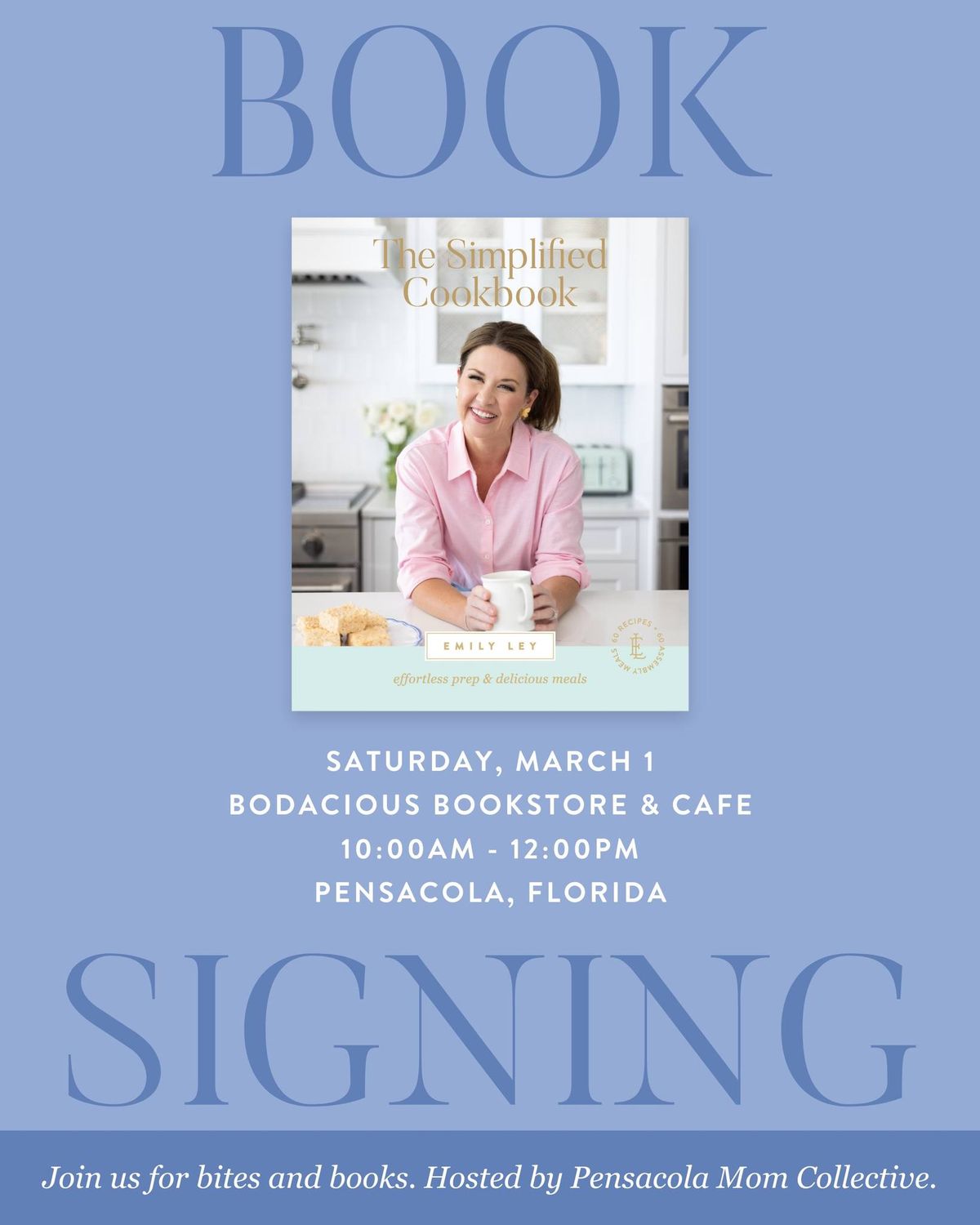 The Simplified Cookbook Signing with Emily Ley