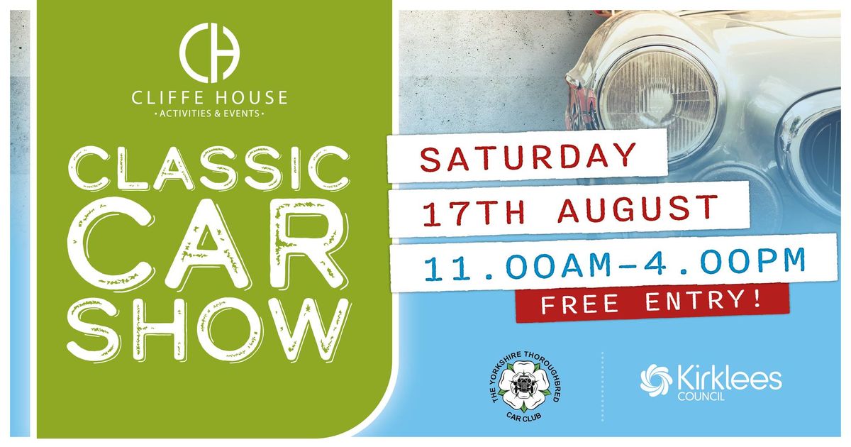 Cliffe House Classic Car Show