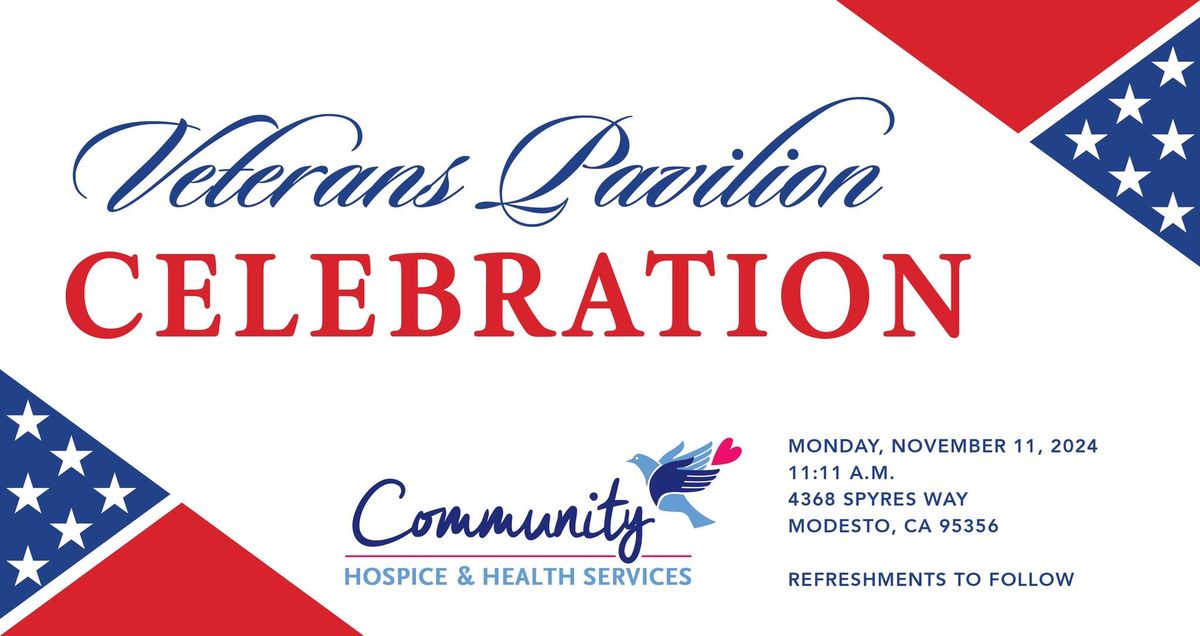 Veterans Pavillion Celebration