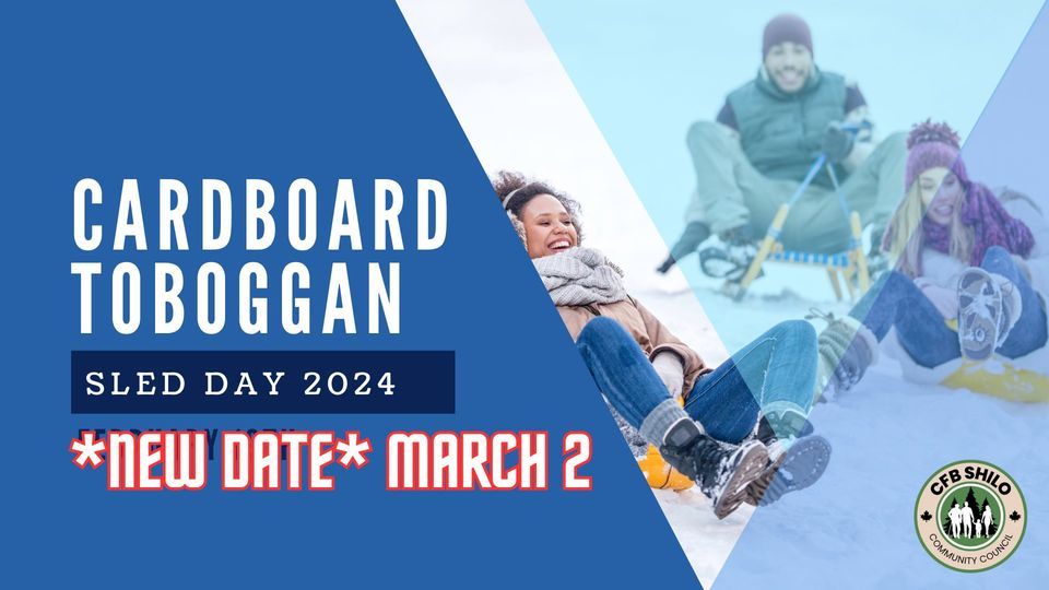 2024 Cardboard Toboggan Sled Day *NEW DATE*