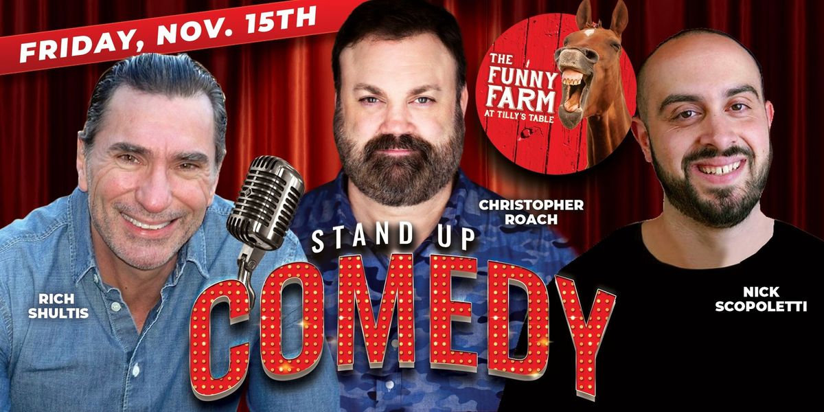 A Night of Comedy at The Funny Farm at Tilly's Table