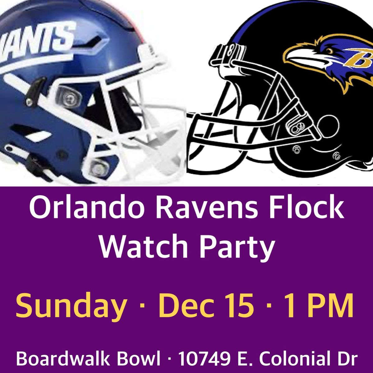 Ravens Watch Party