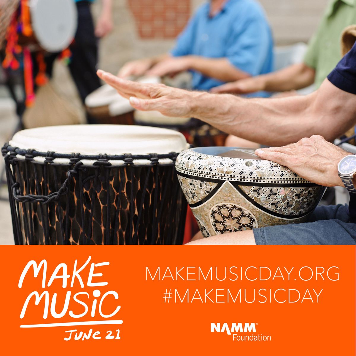 Make Music Day with CommUNITY Drum Circle