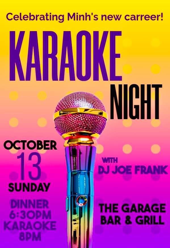 KItsap County Dining - Meet-Up + Karaoke at The Garage