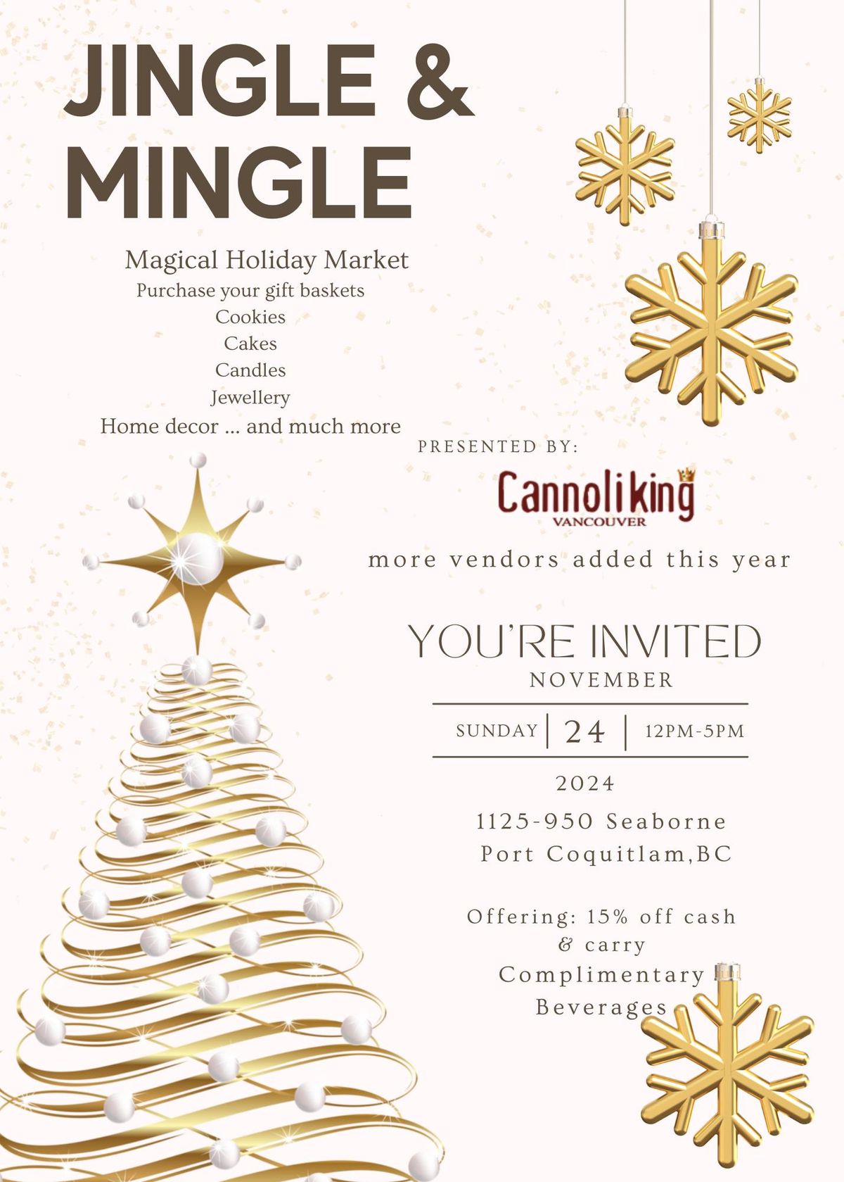 2nd Annual Jingle and Mingle Event