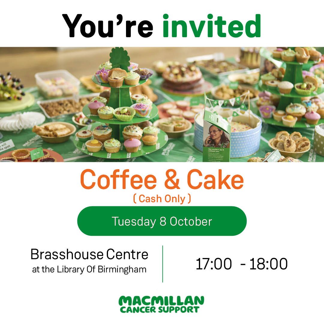 Macmillan Coffee & Cake Evening