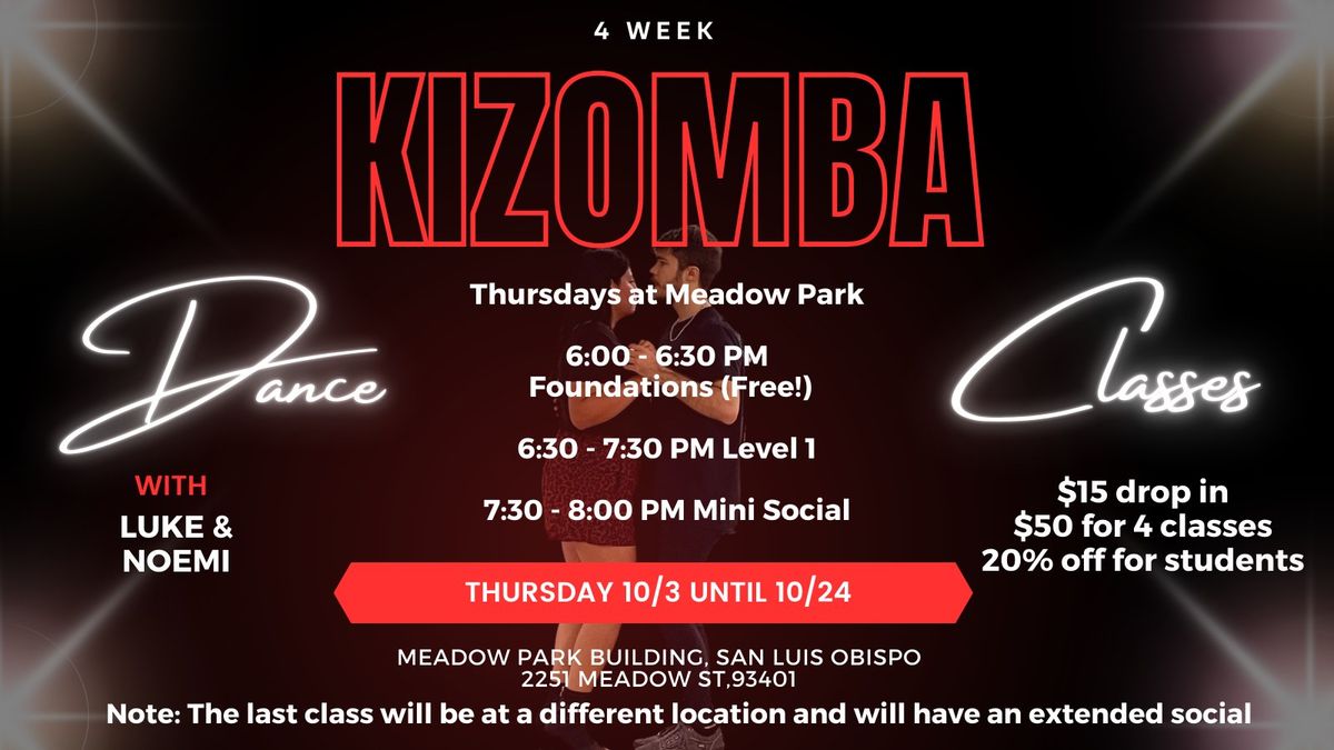 Kizomba dance classes