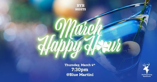 Happy Hour at Blue Martini