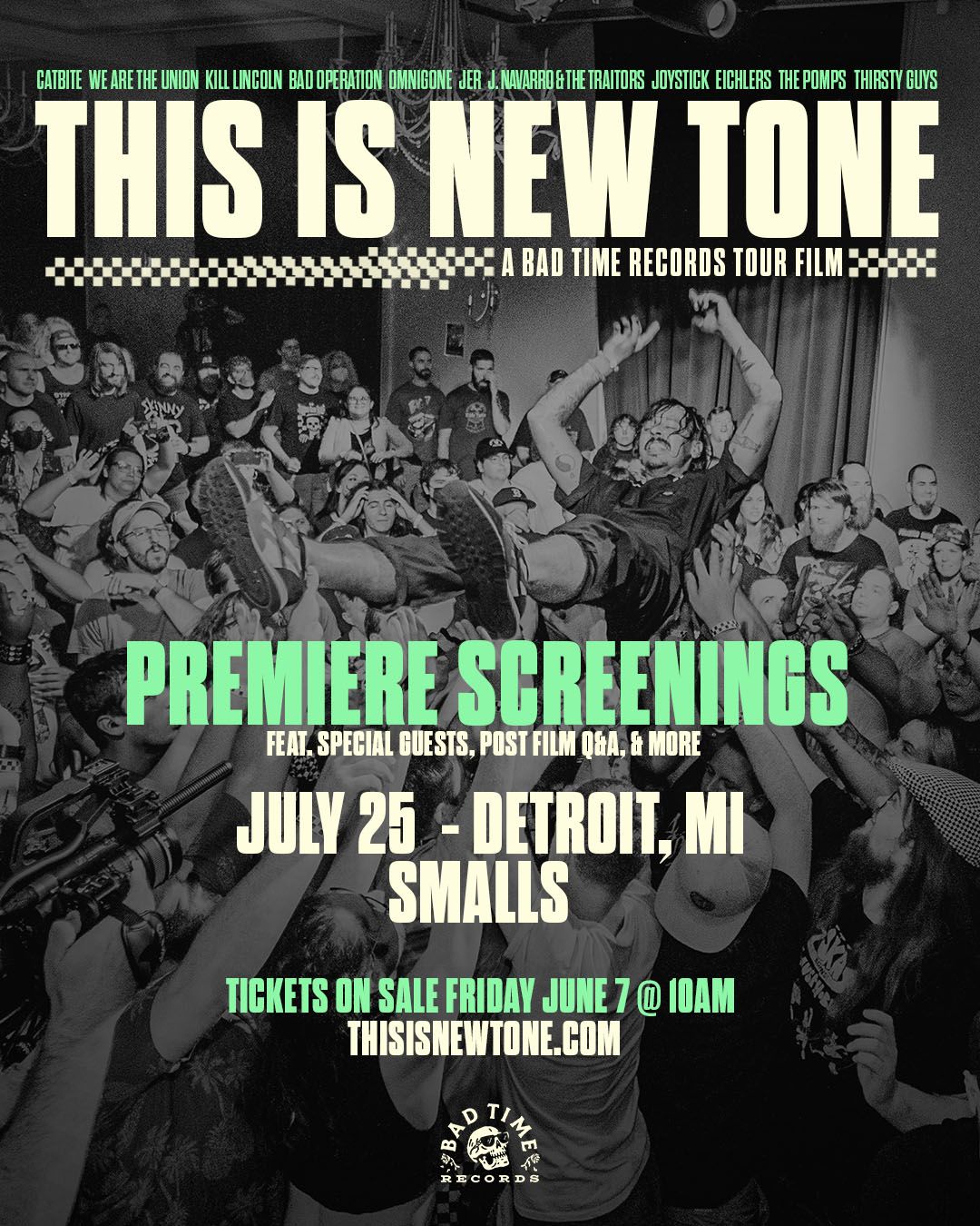 THIS IS NEW TONE: A Bad Time Records Tour Film Premiere Screening