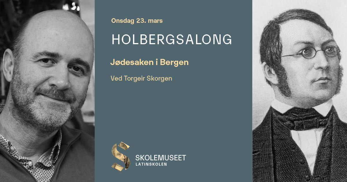 Holbergsalong: J\u00f8desaken i Bergen ved Torgeir Skorgen