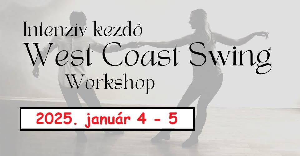 Kezd\u0151 West coast swing workshop \u00c9rden 