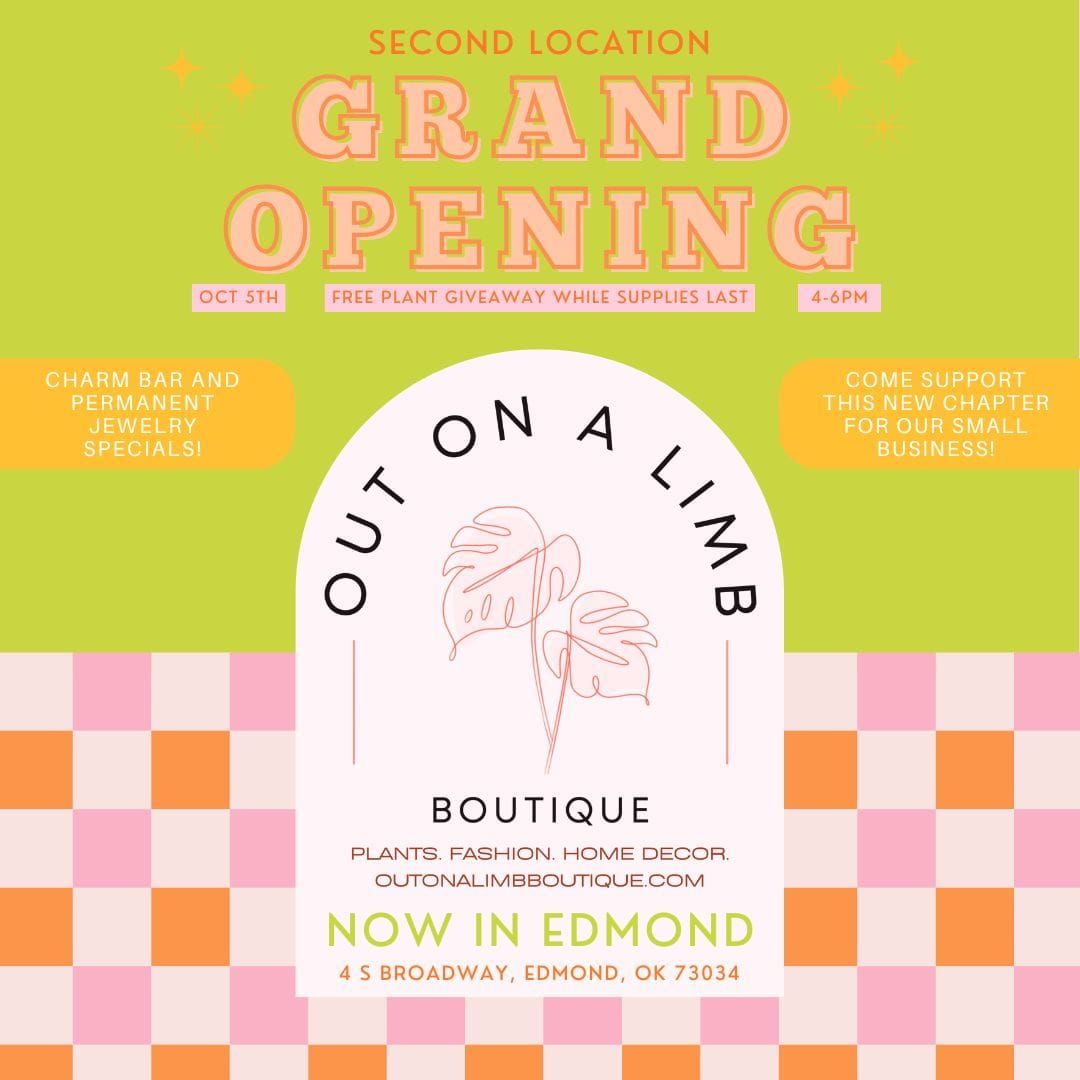 Edmond Out on a Limb Grand Opening!