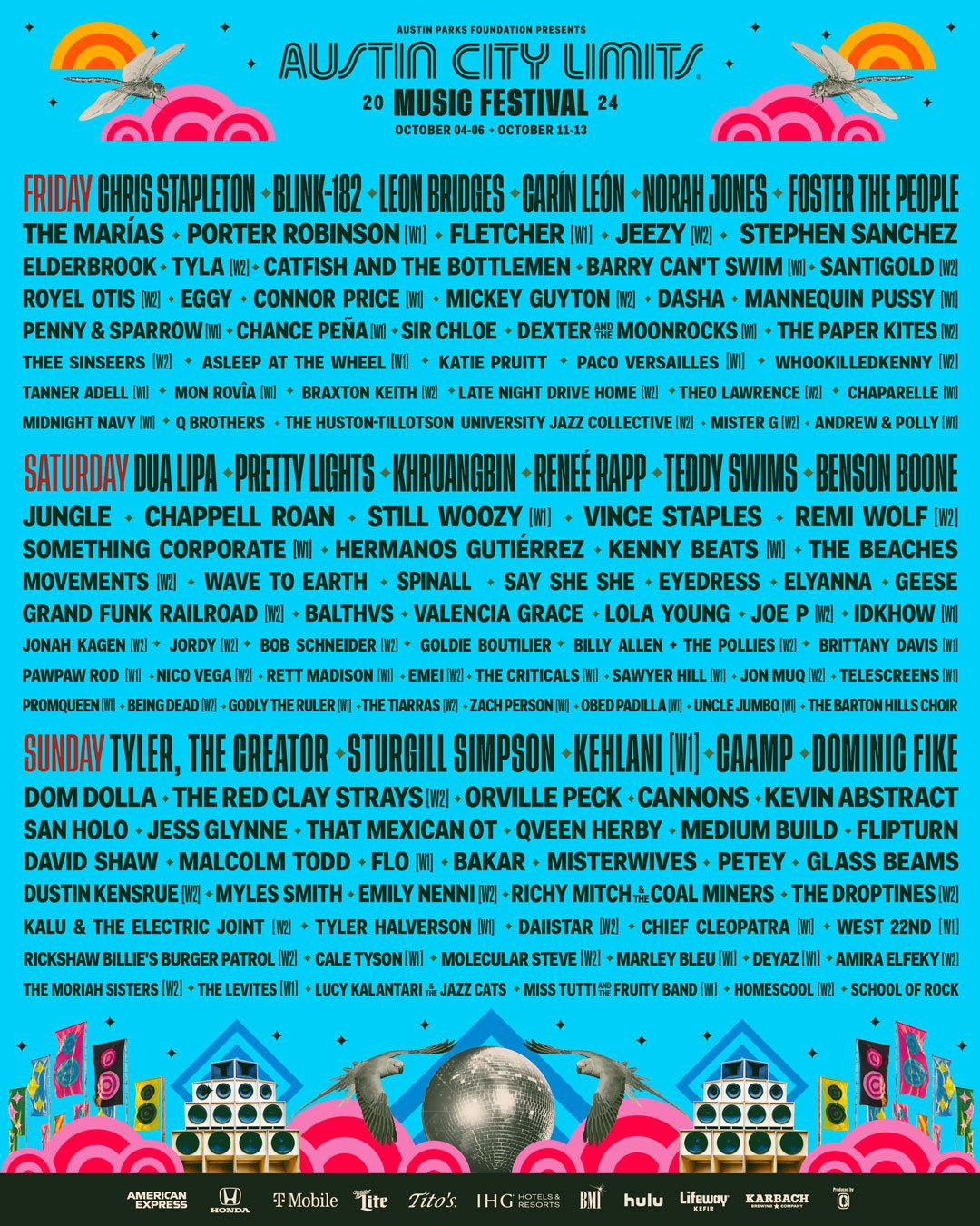 2025 Austin City Limits Festival - Friday at Zilker Park
