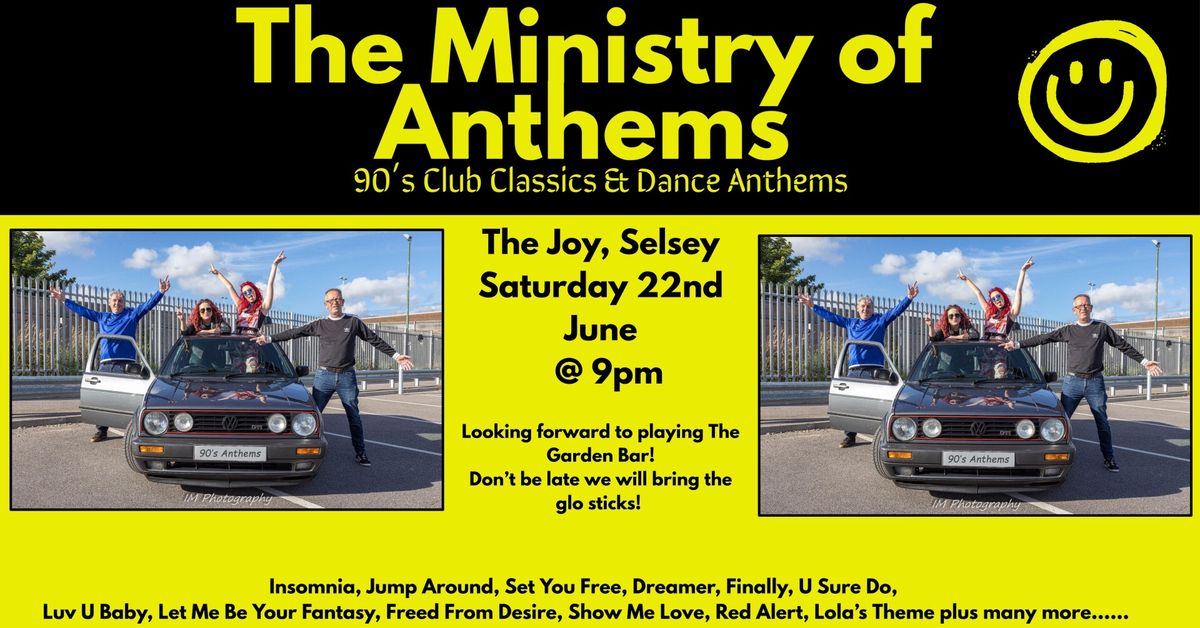 The Ministry of Anthems live at the Joy