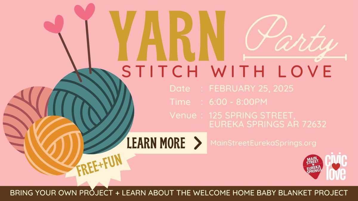 Yarn Party: Stitch with Love