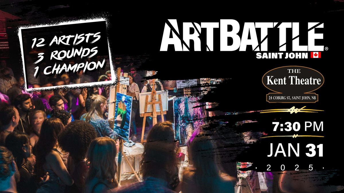 Art Battle Saint John - January 31, 2025