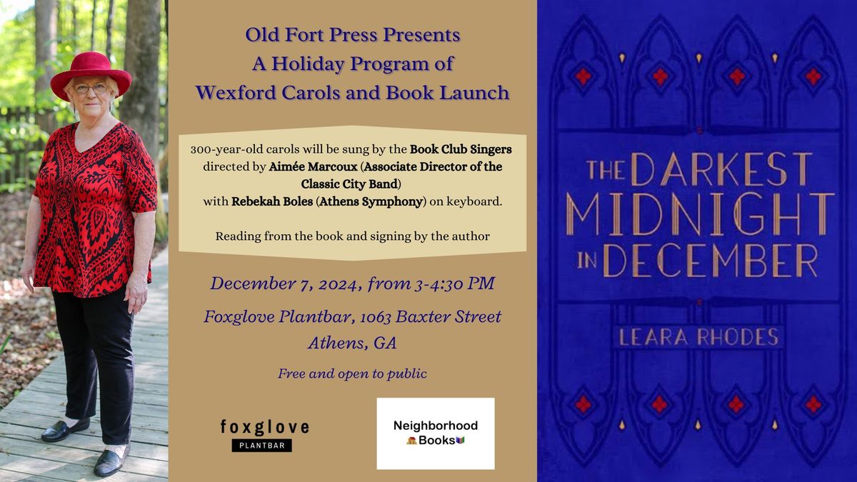 Darkest Midnight in December: Book Launch!