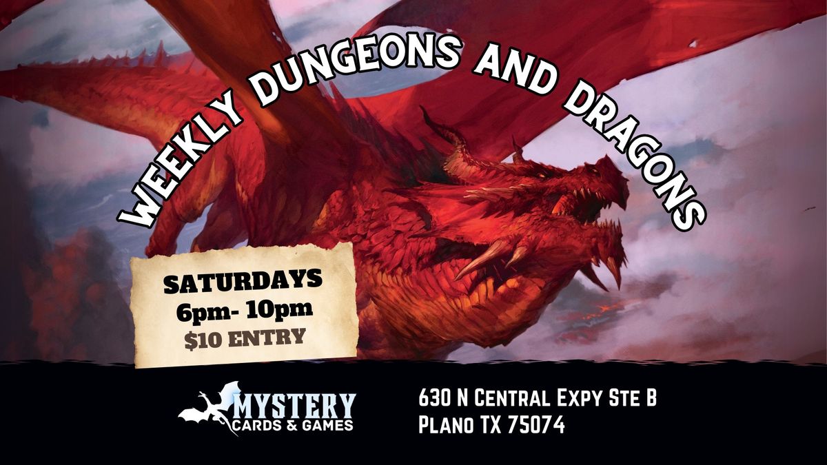 Weekly Dungeons and Dragons