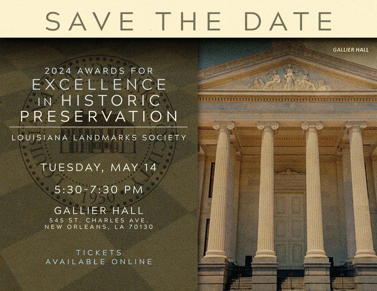 2024 Awards of Excellence in Historic Preservation Celebration