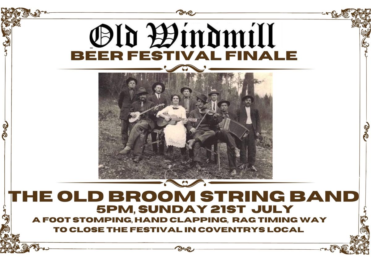 Summer Beer Festival finale with The Old Broom String Band