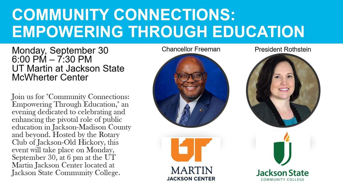 Community Connections: Empowering Through Education