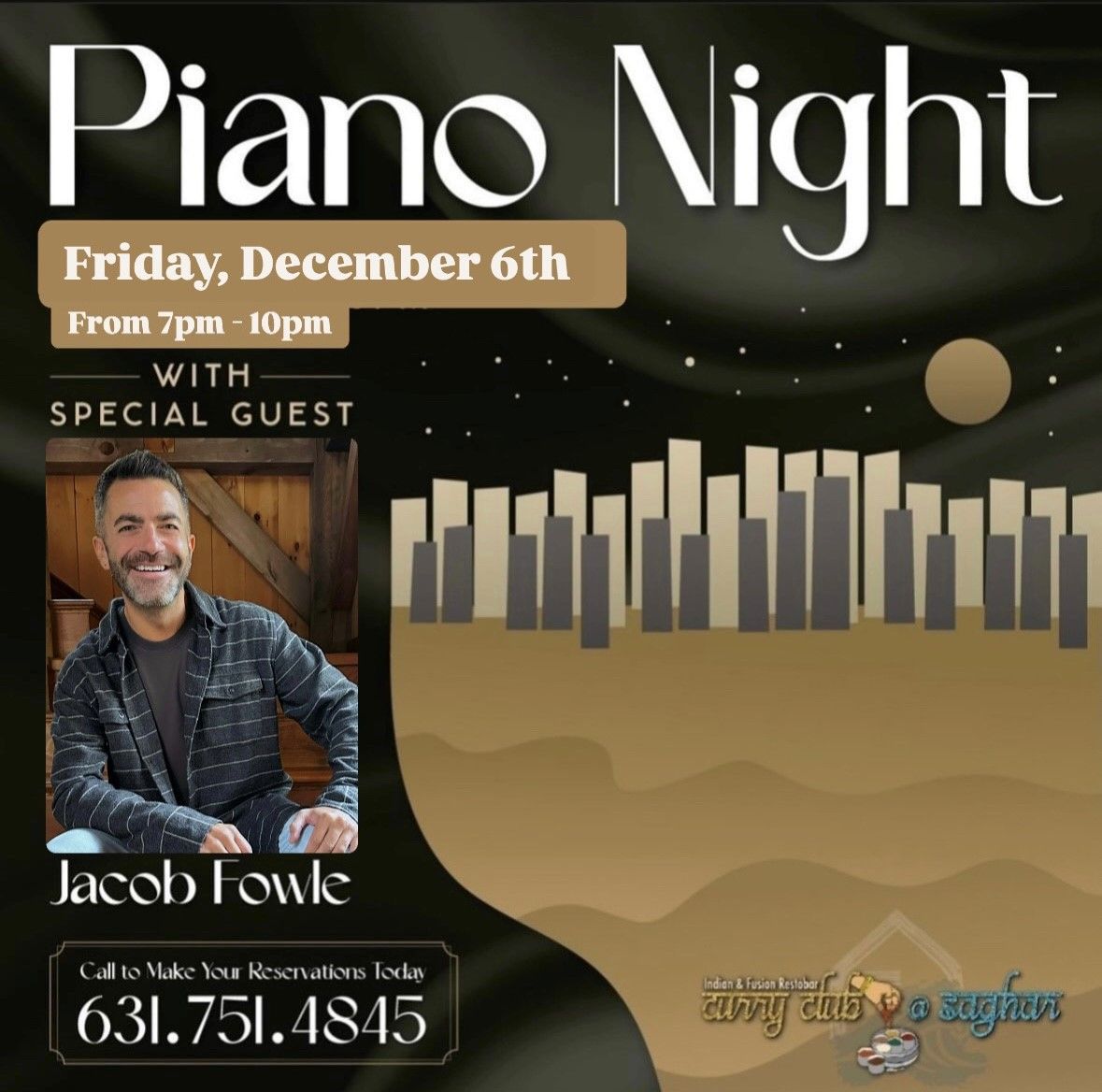 Piano Night with Jacob Fowle