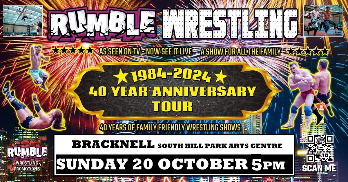 Rumble Wrestling 40 year Anniversary Tour Comes to Bracknell