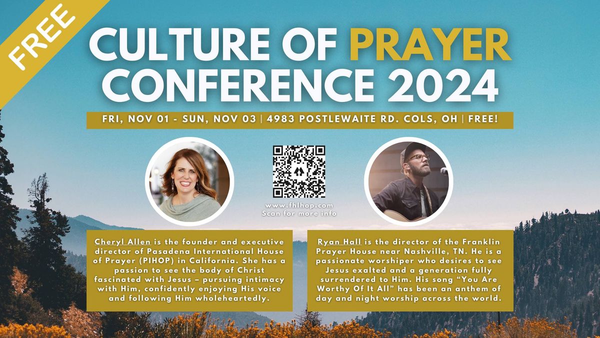 Culture of Prayer Conference 2024 @ FHLHOP