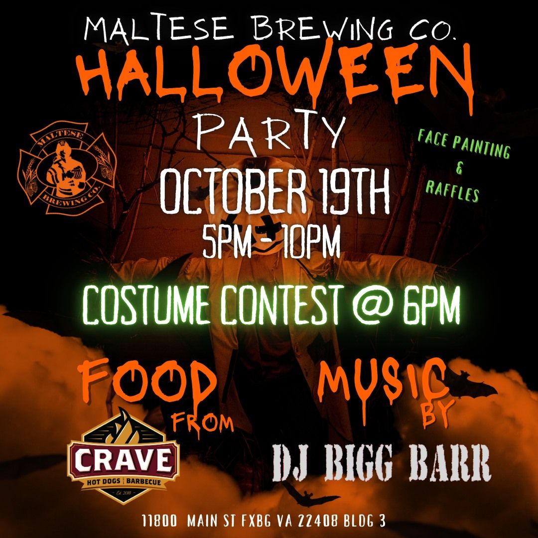 Annual Halloween Party @ Maltese Brewing Co. 