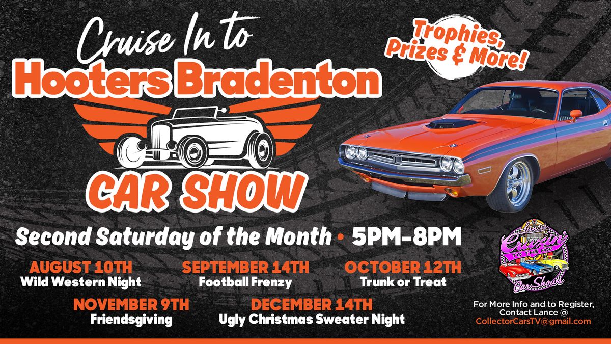 Hooters Bradenton TRUNK OR TREAT Car Show!