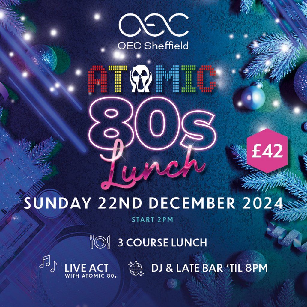 Atomic 80s Christmas Lunch