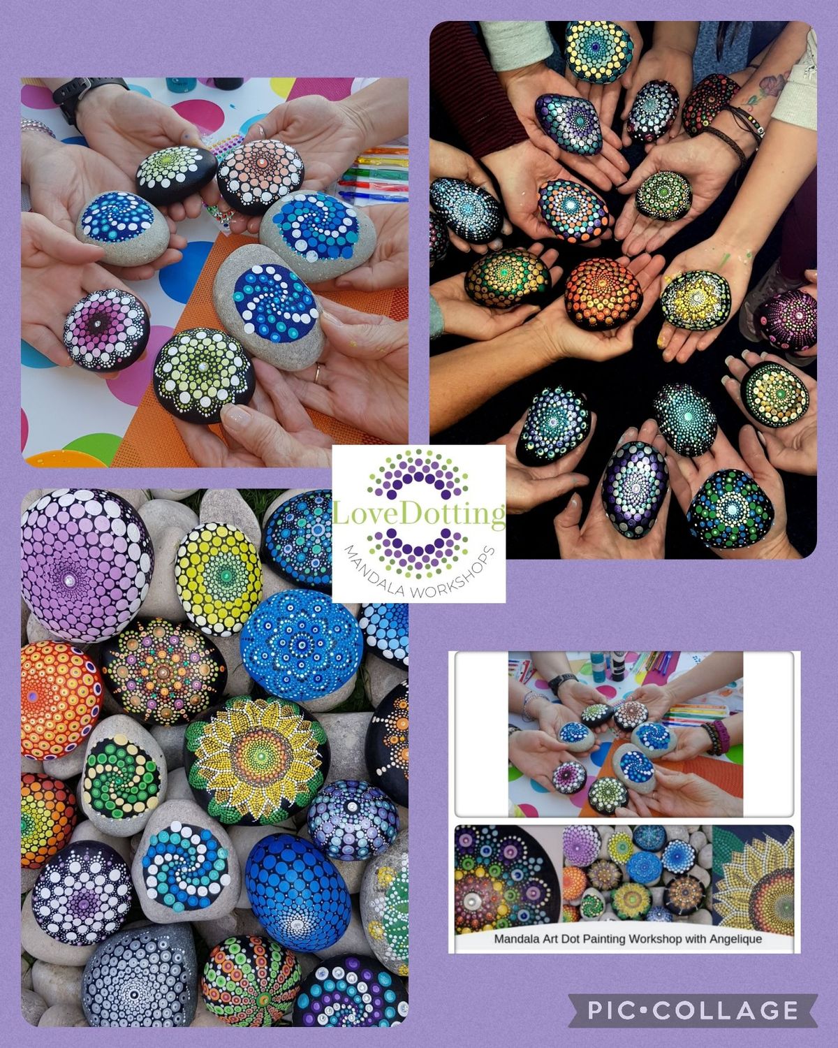 Introduction to Mandala Dotting at the Discovery Centre Belfairs Woods only \u00a325