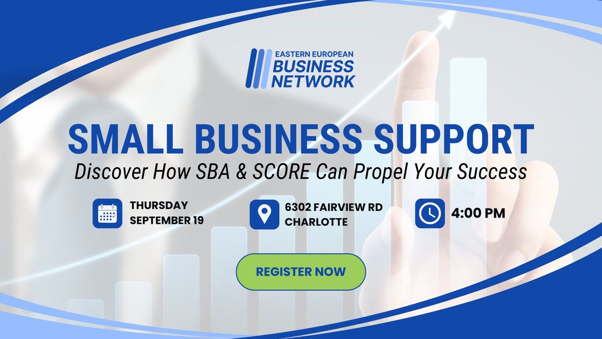 Small Business Support: SBA & SCORE