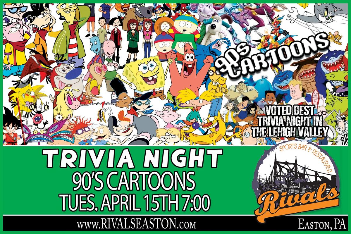 Trivia Night: 90's Cartoons