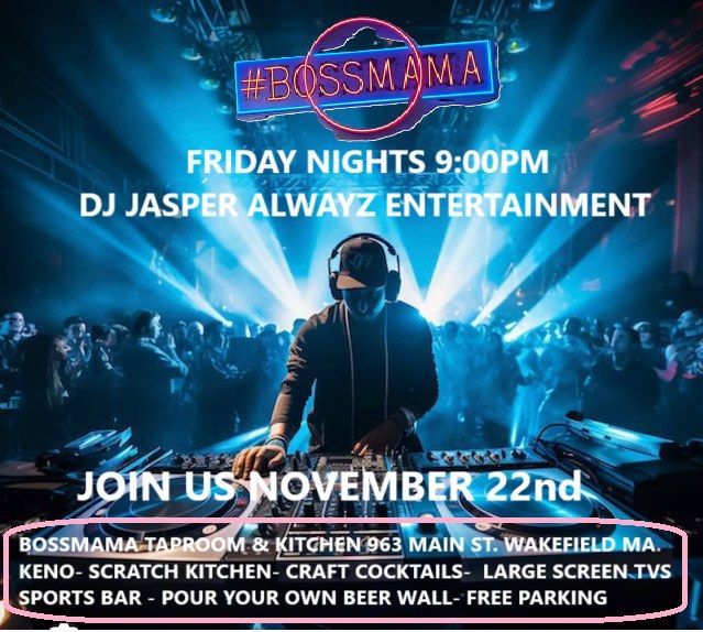 Friday Night DJ at Bossmama with Ronnie Jasper Smith