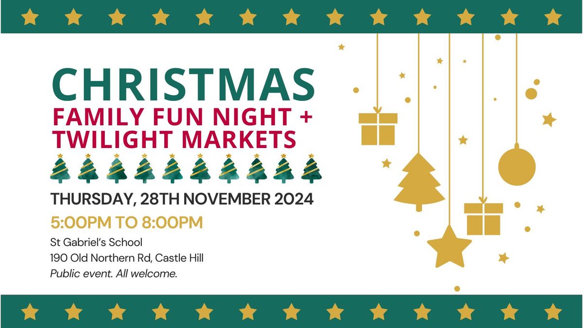 Christmas Family Fun Night and Market