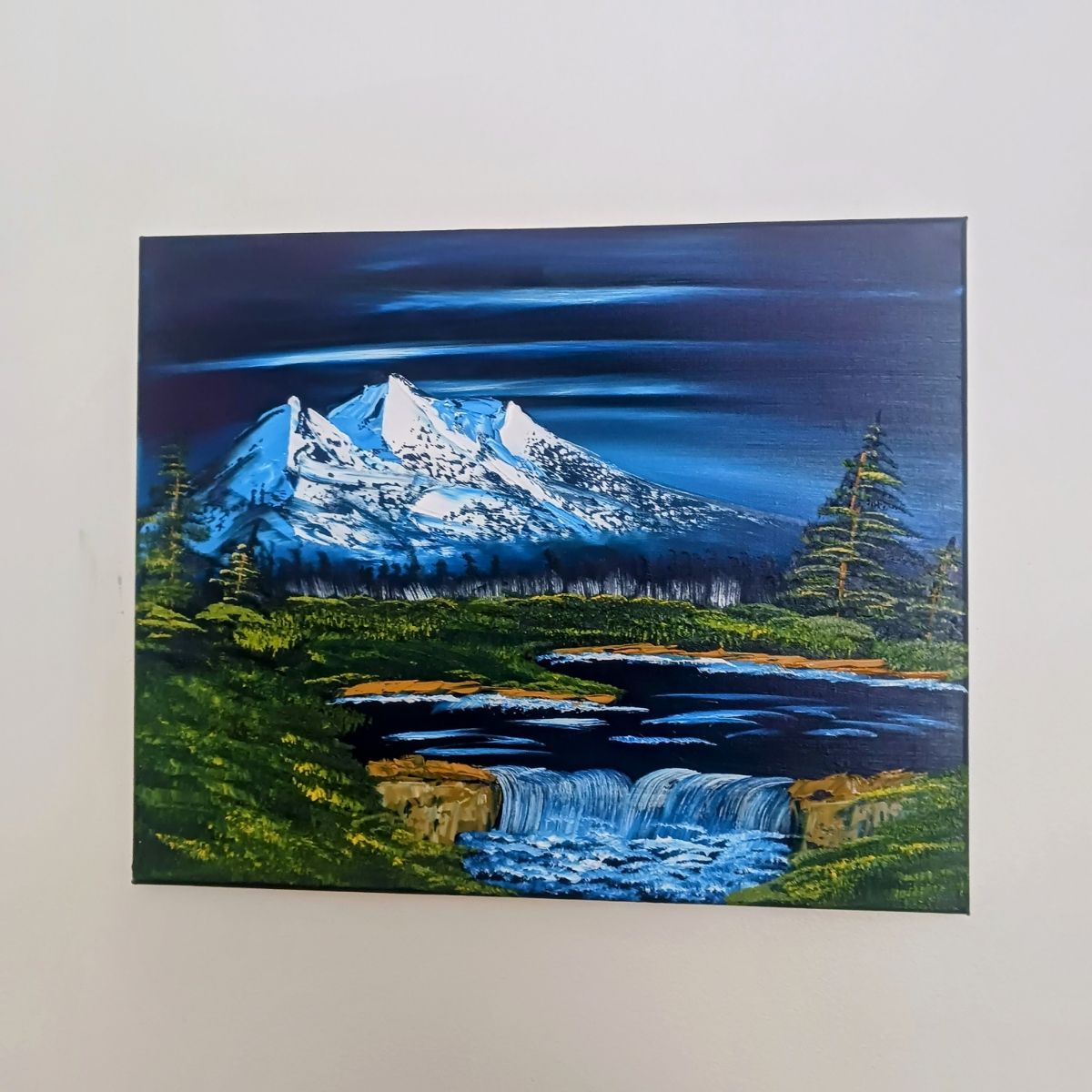 Bob Ross Oil Painting Class - March