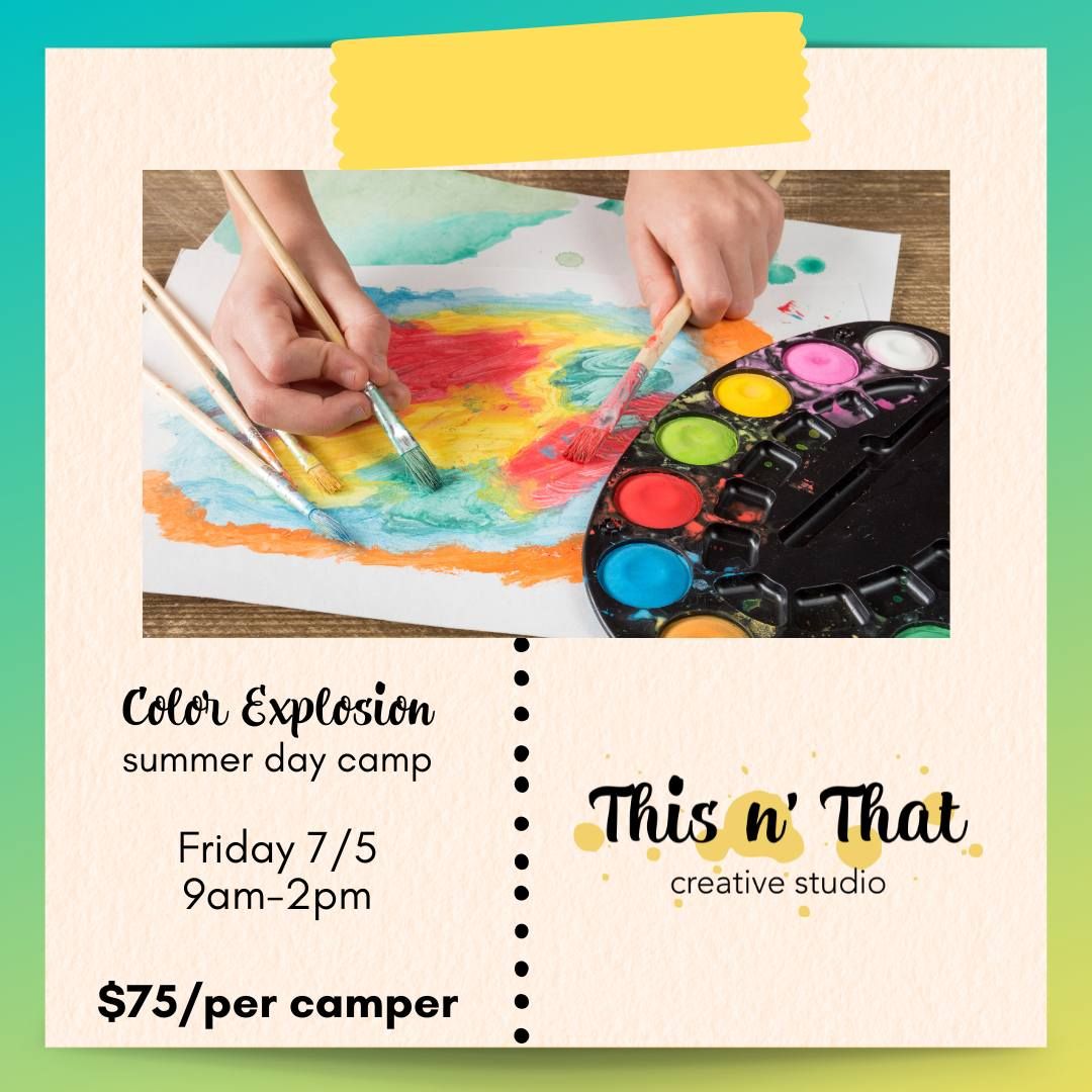 Color Explosion Summer Day Camp