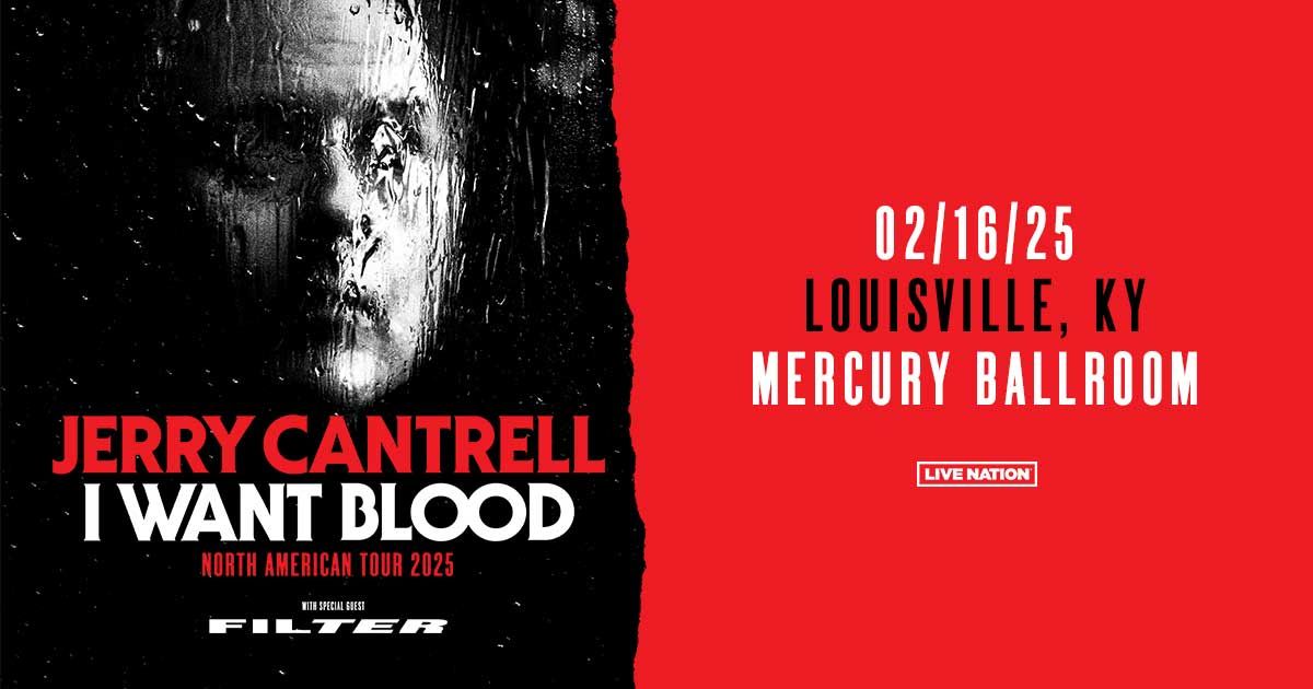 Jerry Cantrell: I Want Blood Tour