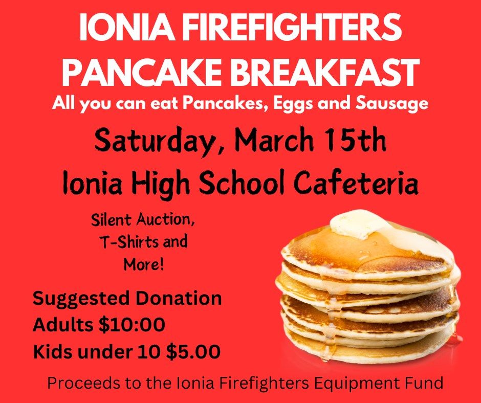 Ionia Firefighters' Pancake Breakfast