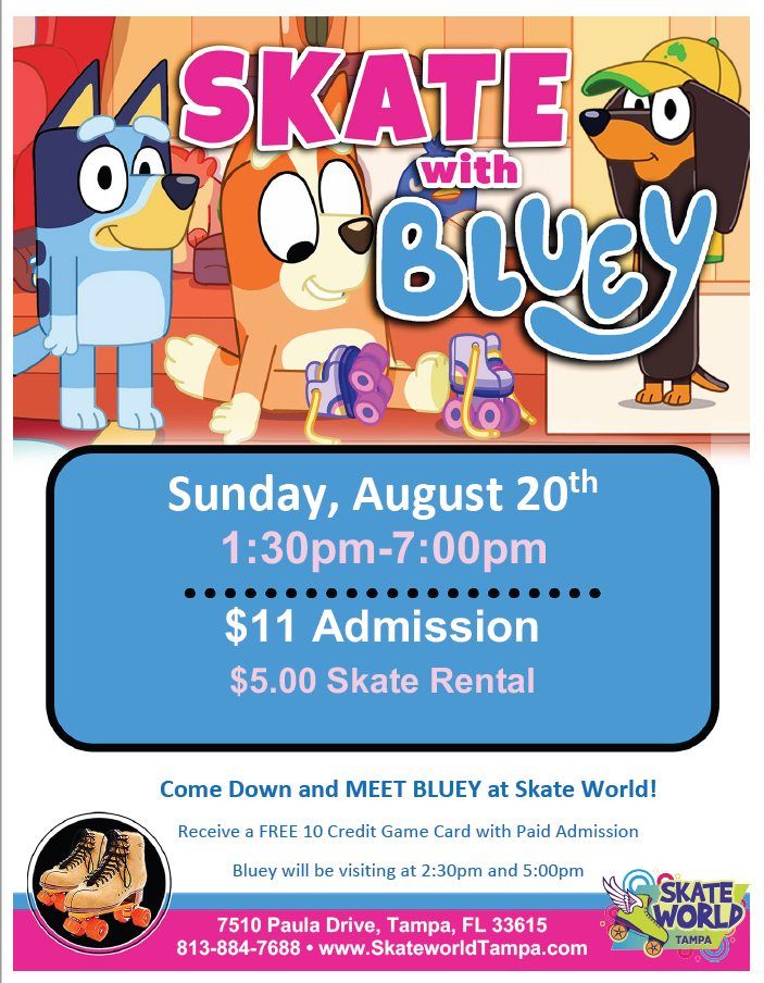 Skate with Bluey