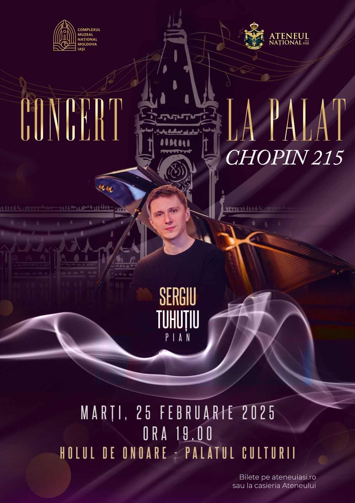 Concert la Palat | Chopin 215 | Sergiu Tuhu\u021biu