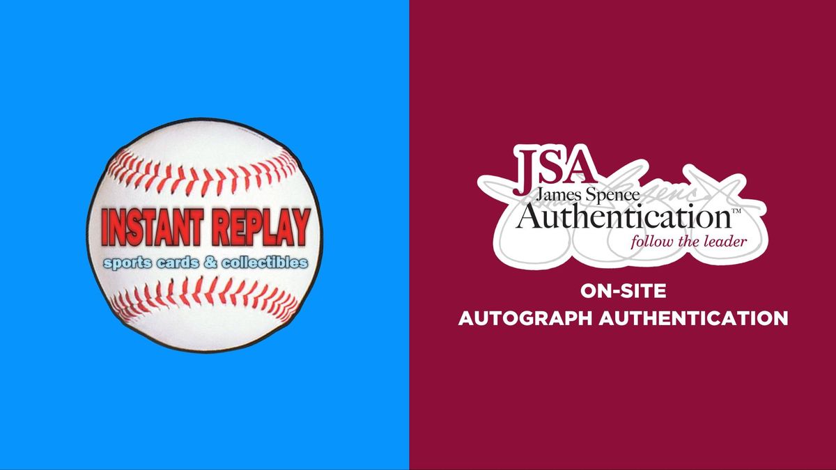 JSA at Instant Replay Sports Cards