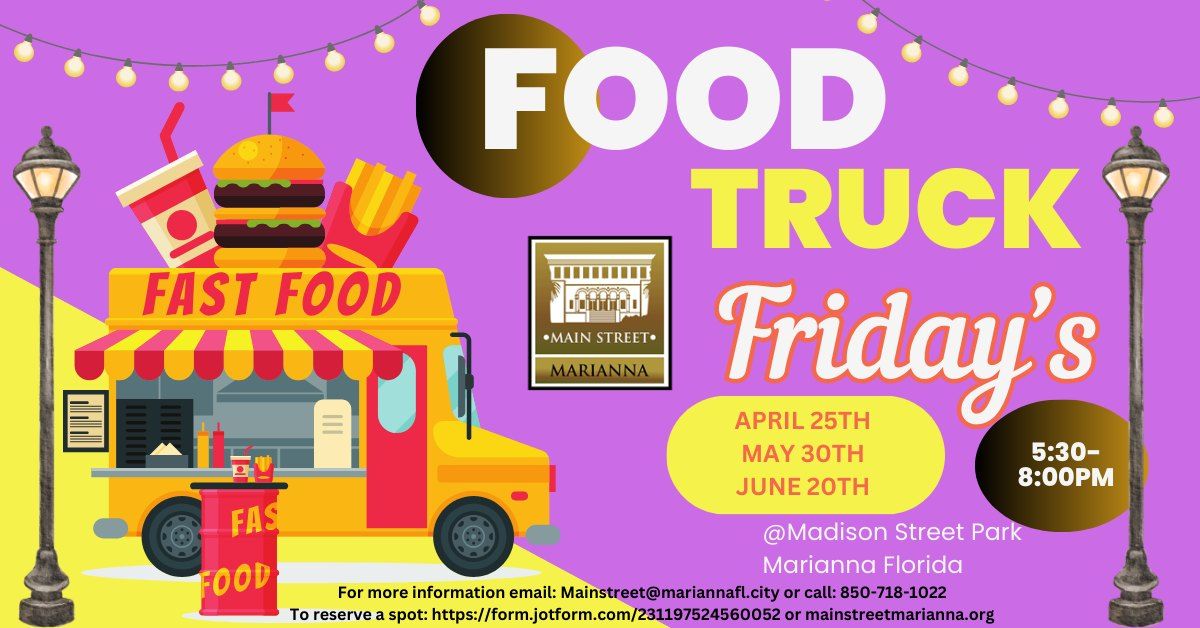 FOOD TRUCK FRIDAYS 